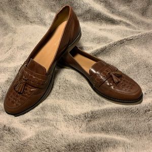 ASOS New Look Women’s Woven Tassel Loafer Shoes